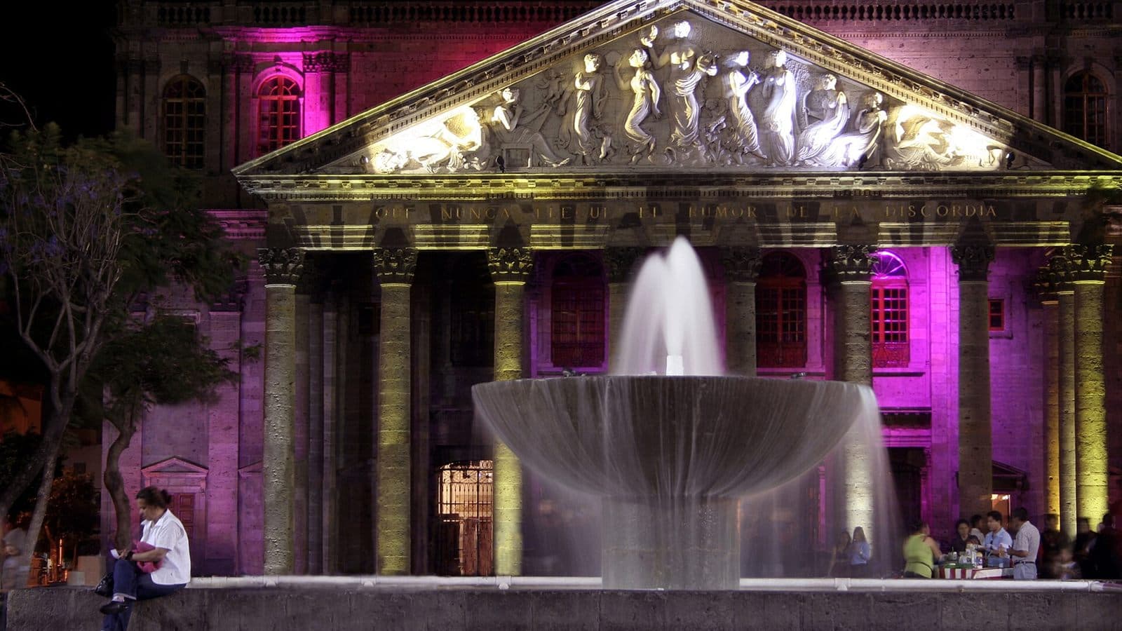 Teatro Degollado en Guadalajara, Jalisco