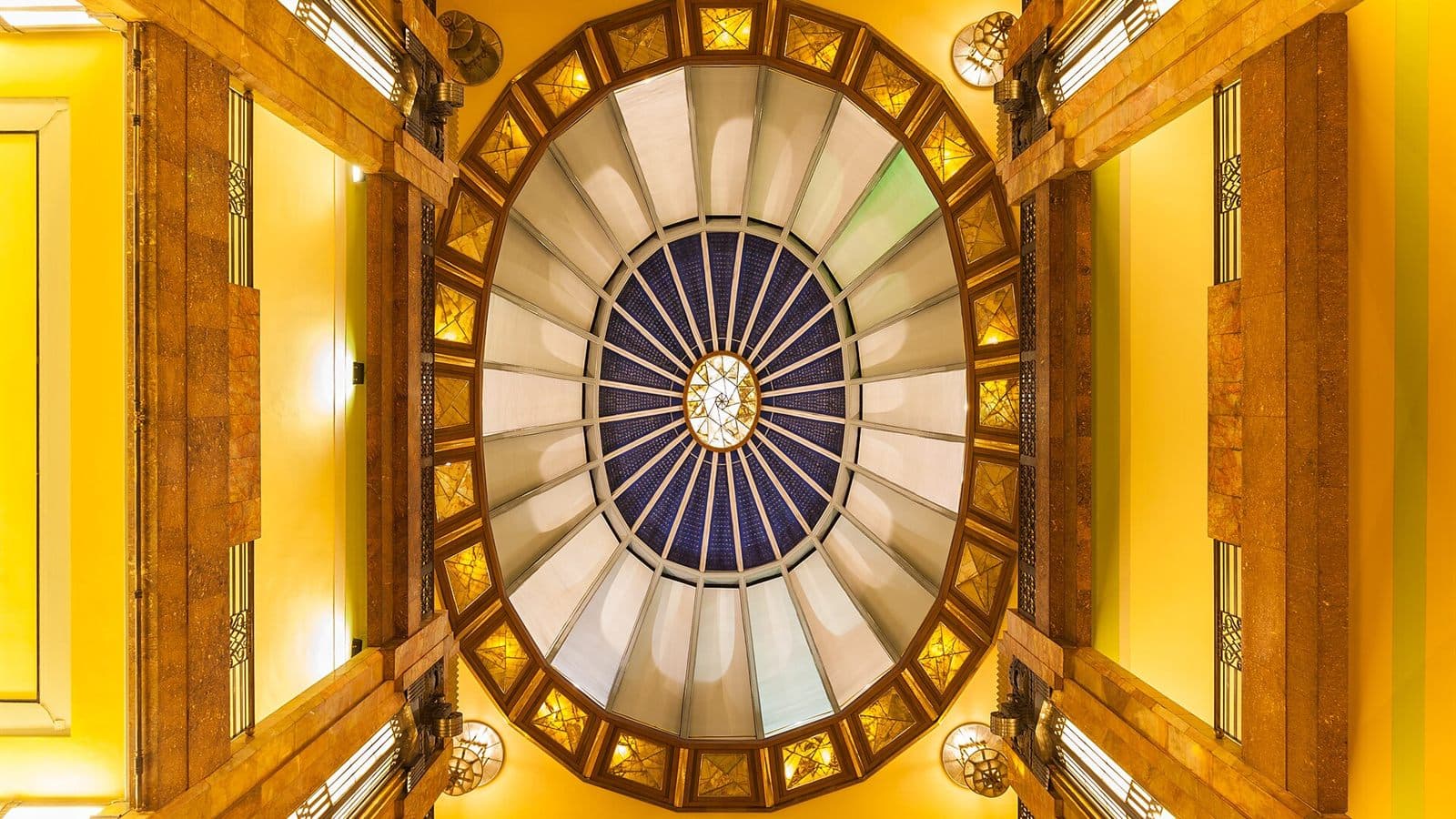 Palacio de Bellas Artes en el centro de la Ciudad de México