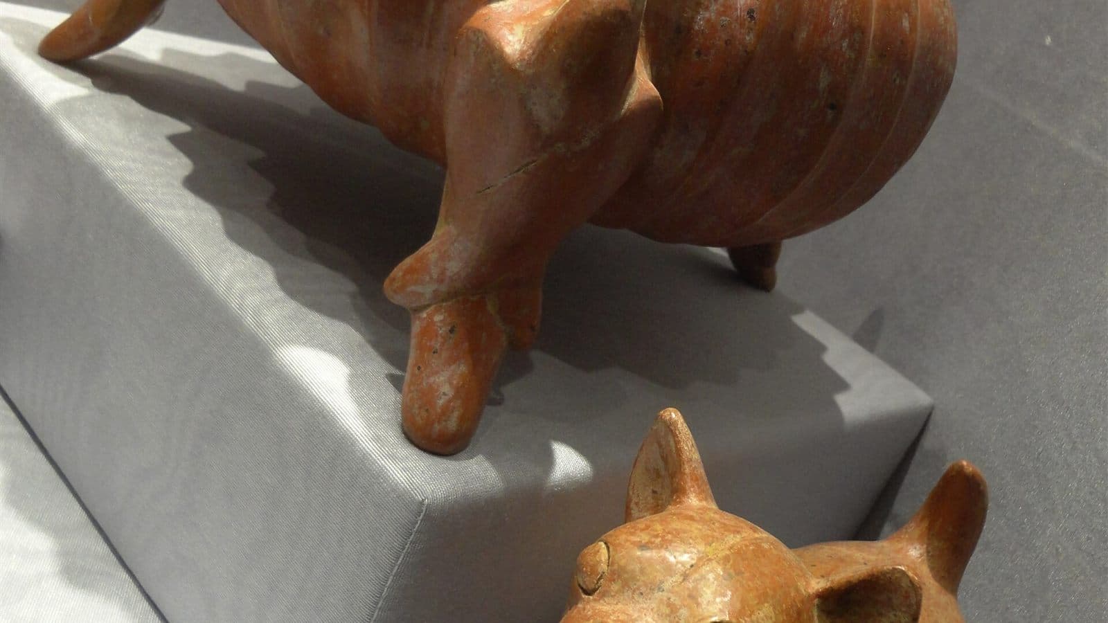Figuras prehispánicas de barro de Colima