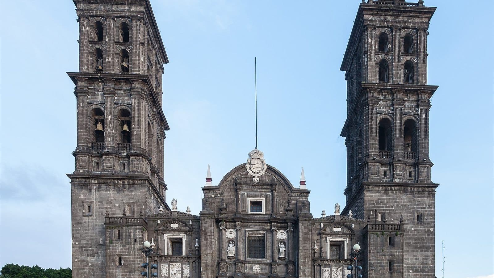 Catedral de Puebla en el Centro Histórico
