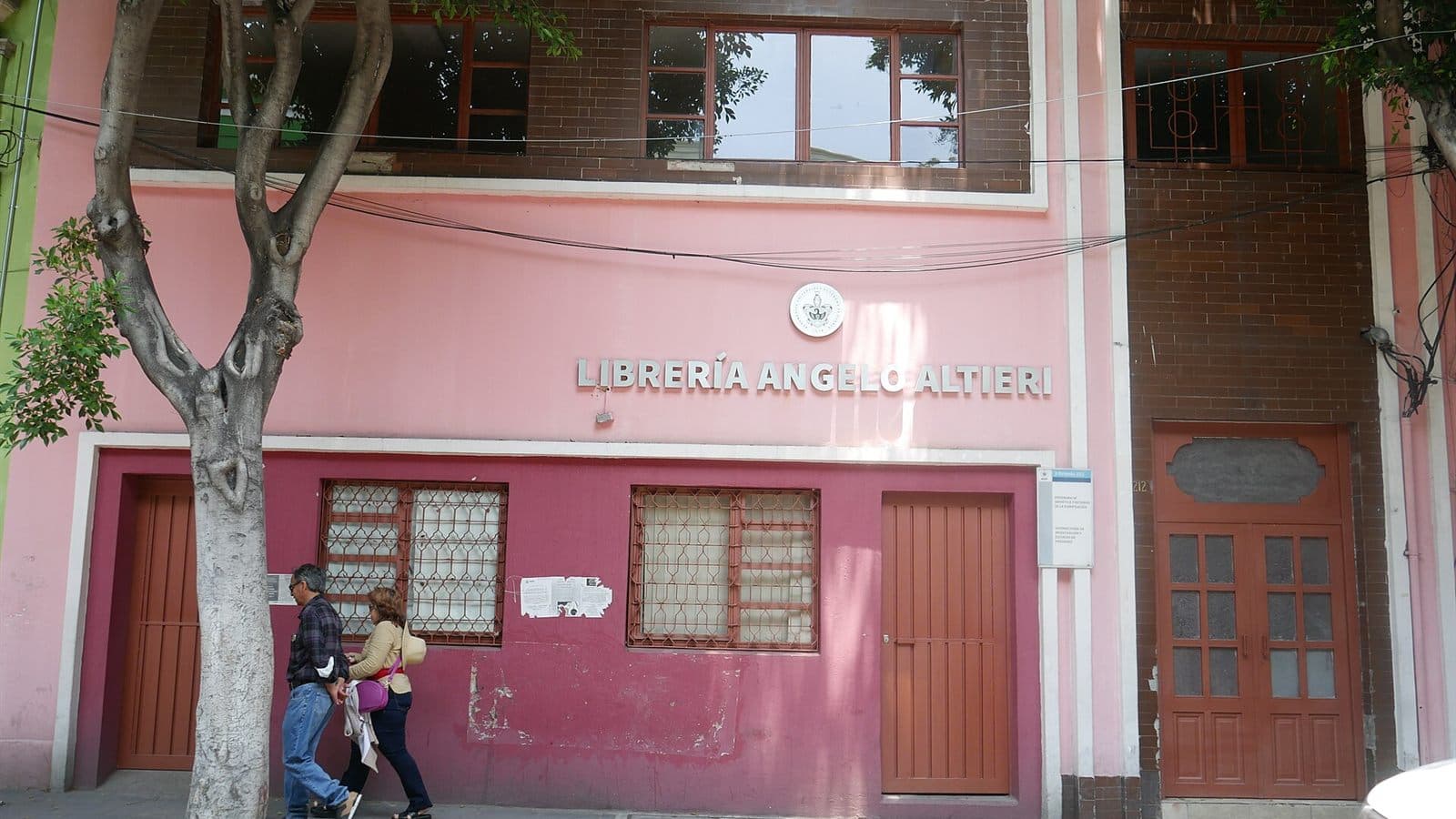 Edificios de la Facultad de Filosofía y Letras en el centro de Puebla