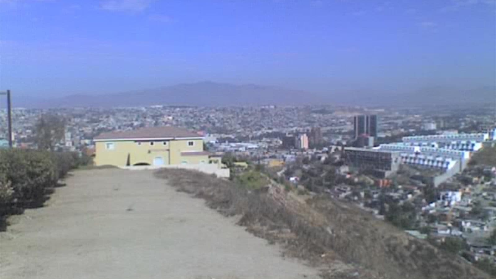Vista de la skyline de Tijuana, Baja California
